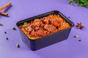 Andhra Chicken Mini Biryani.