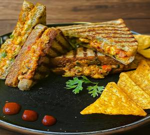 Paneer taka tak sandwich