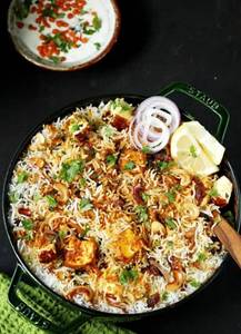 Paneer Biryani