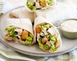Classic Chicken Caesar & Egg Protein Wrap