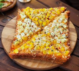 Corn and cheese sandwich