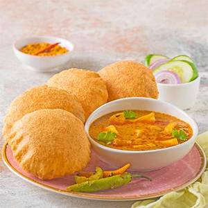 Puri Bhaji (4 Pcs )