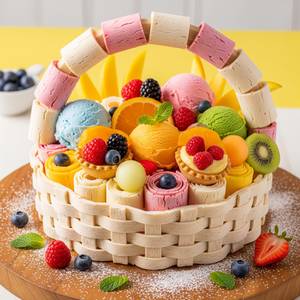 Blissful Pan Roll Ice Cream