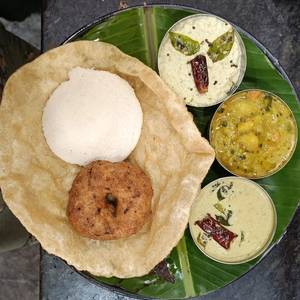 Idly (1) + Vada (1) + Puri (1)