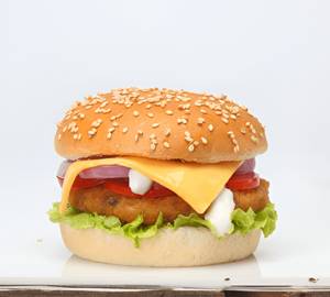 Loaded Veg Cheese Burger