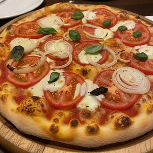 Onion Tomato Cheese Pizza