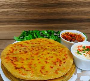 Achari aloo parantha [1 piece]