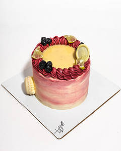 Vanilla Blueberry Cake