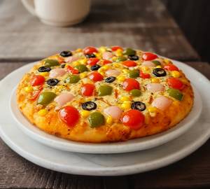 Veggie Overloaded Pizza [7 Inches]