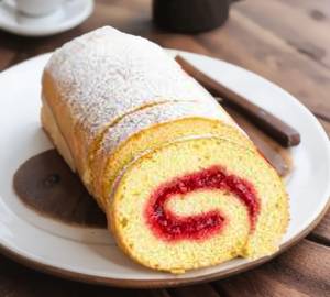 Jam swiss roll
