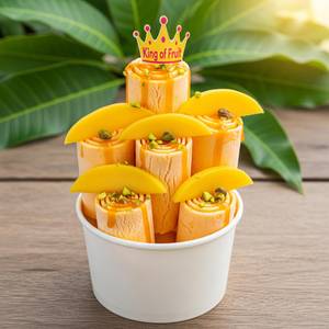 Pineapple Twist Roll Ice Cream