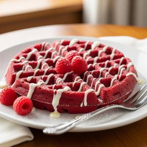 Red Velvet Waffle