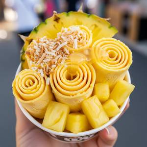 King of Fruit Mango Roll Ice Cream