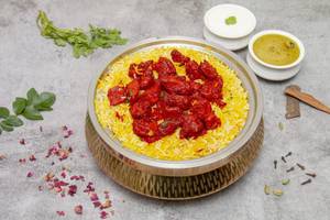 Zafrani Special Chicken 65 Dum Biryani