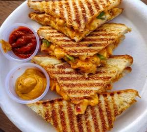 Paneer tikka sandwich