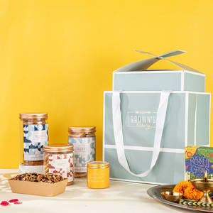 Rakhi Sea Green Bag Hamper