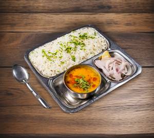 Dal Chawal Thali