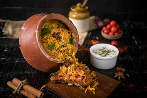 Saffron Chicken Biryani