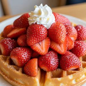 Strawberry Waffle