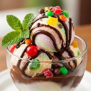 Tutti Frutti Fudge Ice Cream