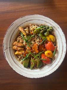 Exotic Veggies Ramen Bowl