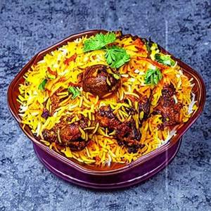 Half biryani