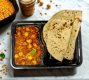 White Chana Curry Meal