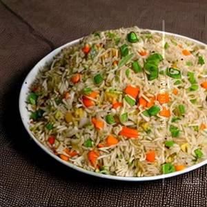 Schezwan chicken fried rice