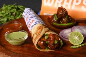 Veg Manchurian Roll