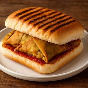 Samosa Pav (2 Pcs)
