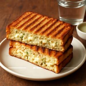 Cheese Garlic Sandwich (170g) with Grill