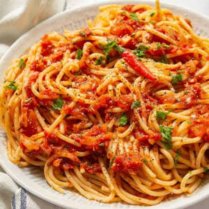 Veg Spaghetti Arrabbiata