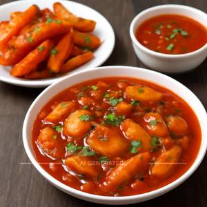 Dragon potato chilli, (dry, gravy)