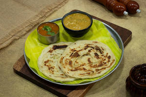 Parotta [2 Pcs] With Chana Masala [250 grams] And R
