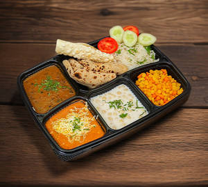 The Dal Makhani Paneer Tikka Masala Thali