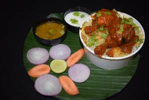 MINI CHICKEN LOLLIPOP BIRYANI