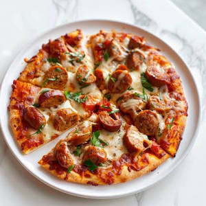 Chicken Sausage Pizza