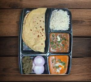 Matar Paneer Thali