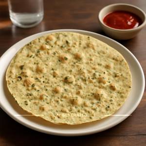 Roasted papad