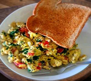 2 plain paratha with 2 EGG omellete