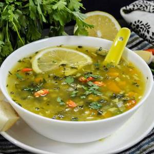 Coriander Lemon Soup veg