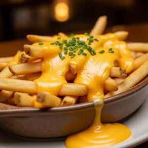 Cheese French Fries [100 Gram] With Sauce And Mayo