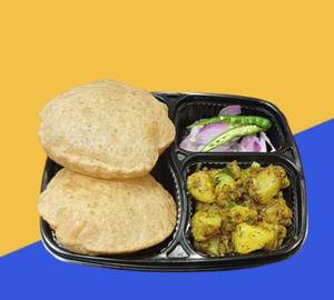 ( Dry ) Aloo Puri 6 Puri