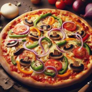 Veg farm house pizza