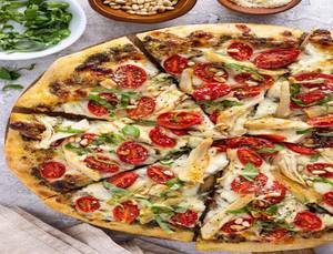 Classic Pesto Chicken Pizza