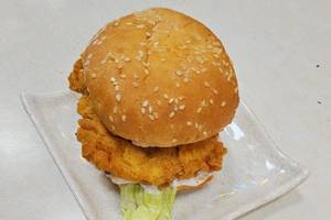 Wendo's Fried Tandoori Chicken Burger