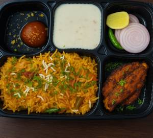 Dindigul Thalappakatti Biryani with Kebab Thali
