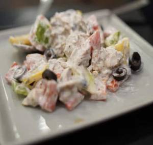 White Sauce Salad