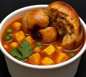 Bafla - Matar Paneer ( Large )