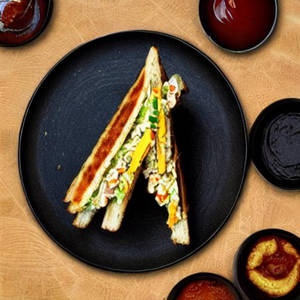 Cheese Bhujiya Sandwich